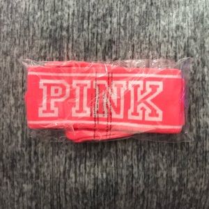 PINK Victoria's Secret Knit Headband & Mittens